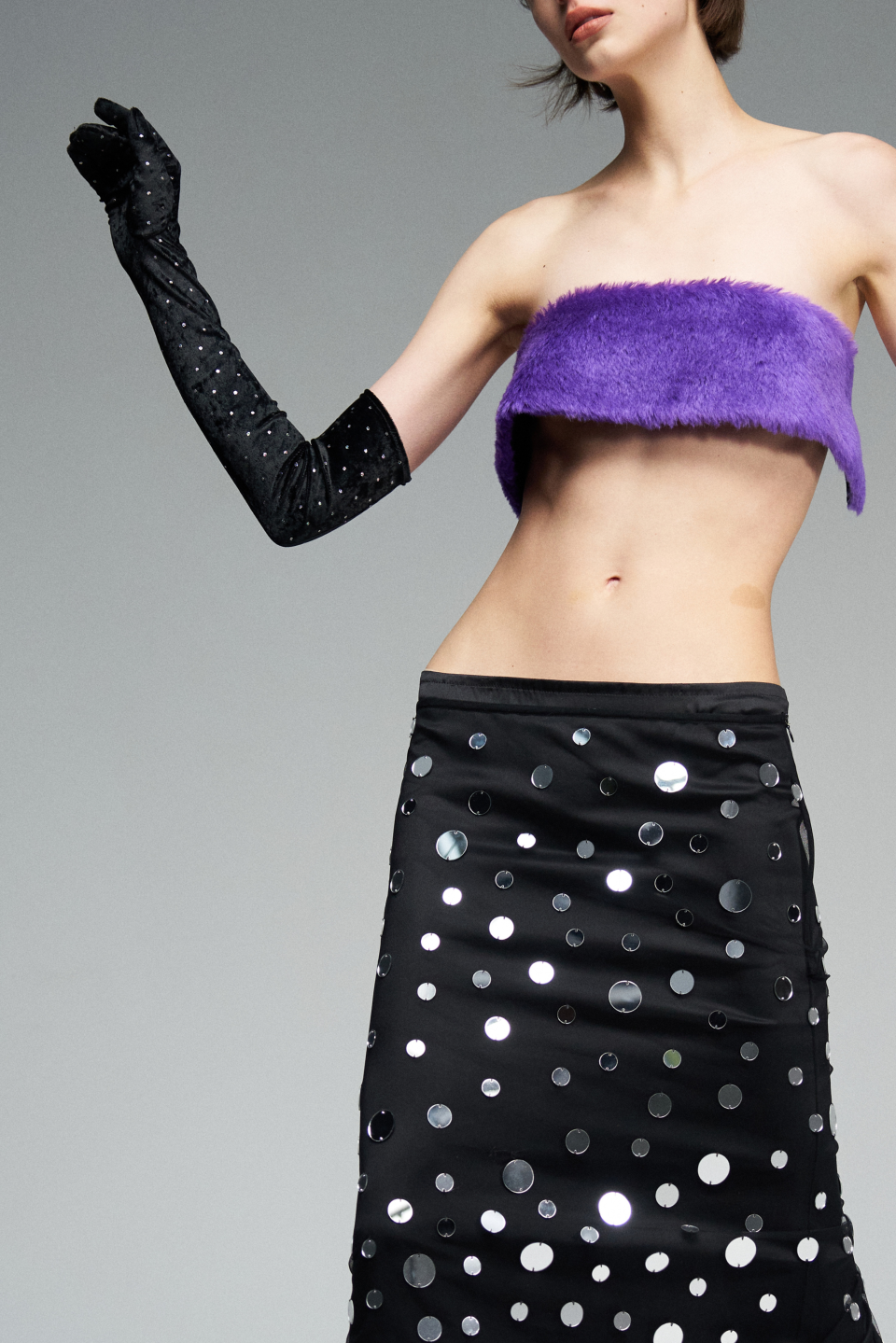 Длинные перчатки Polka Dot, фото 6