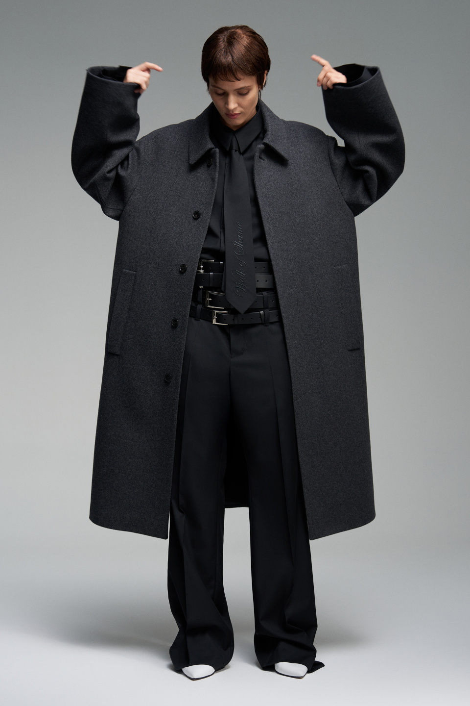 Рубашка с двойным рядом шлевок, фото 3