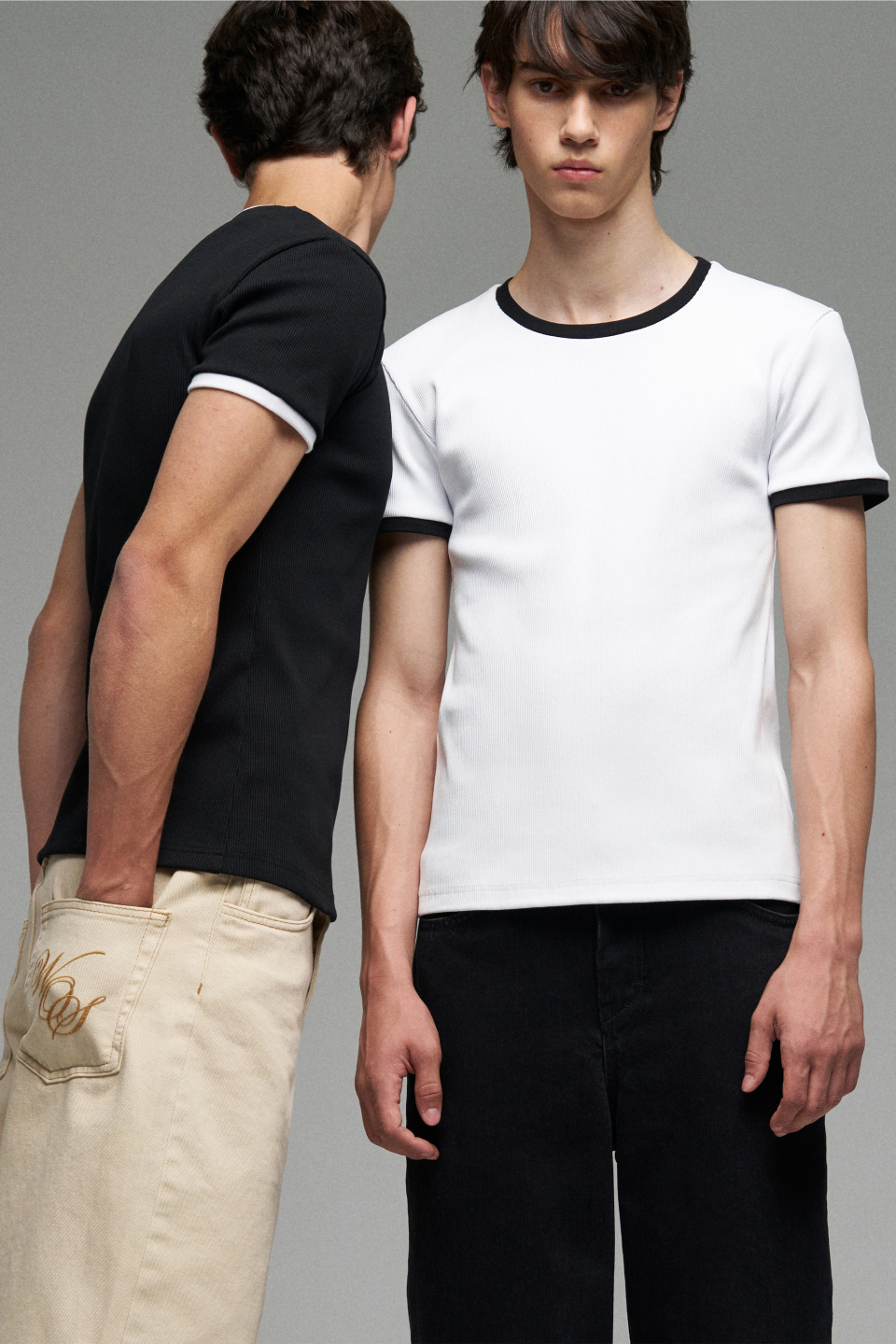 Футболка с кантами Ribbed, фото 3