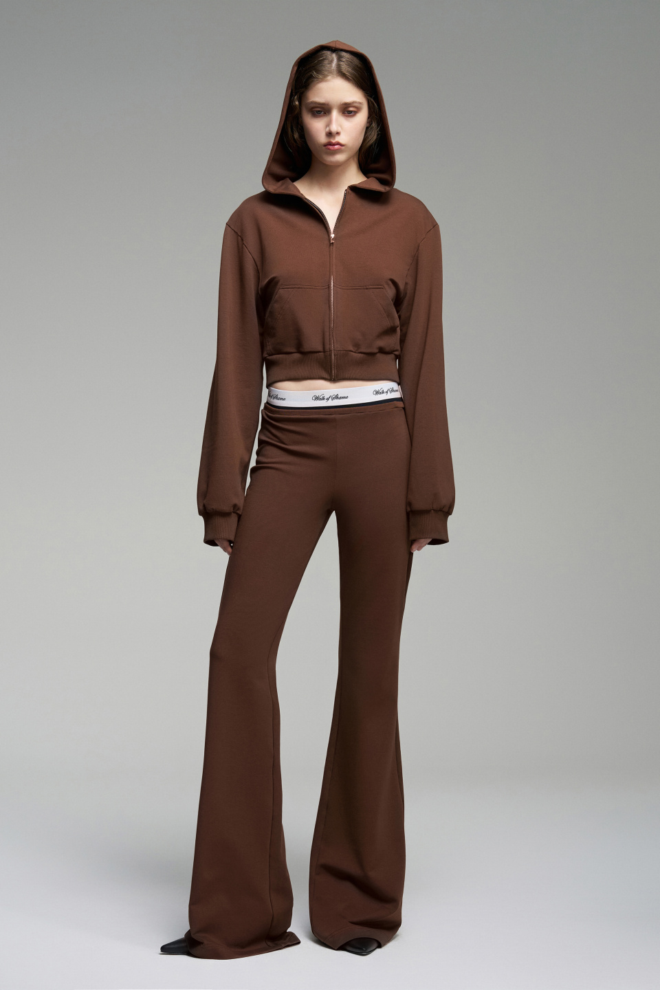 Брюки из футера Bootcut, фото 5