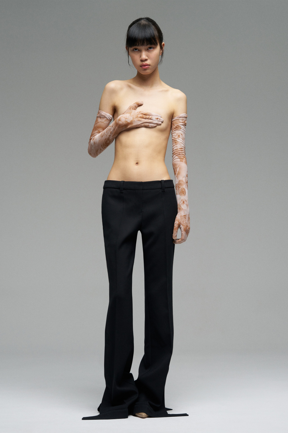 Перчатки эластичные длинные, фото 2