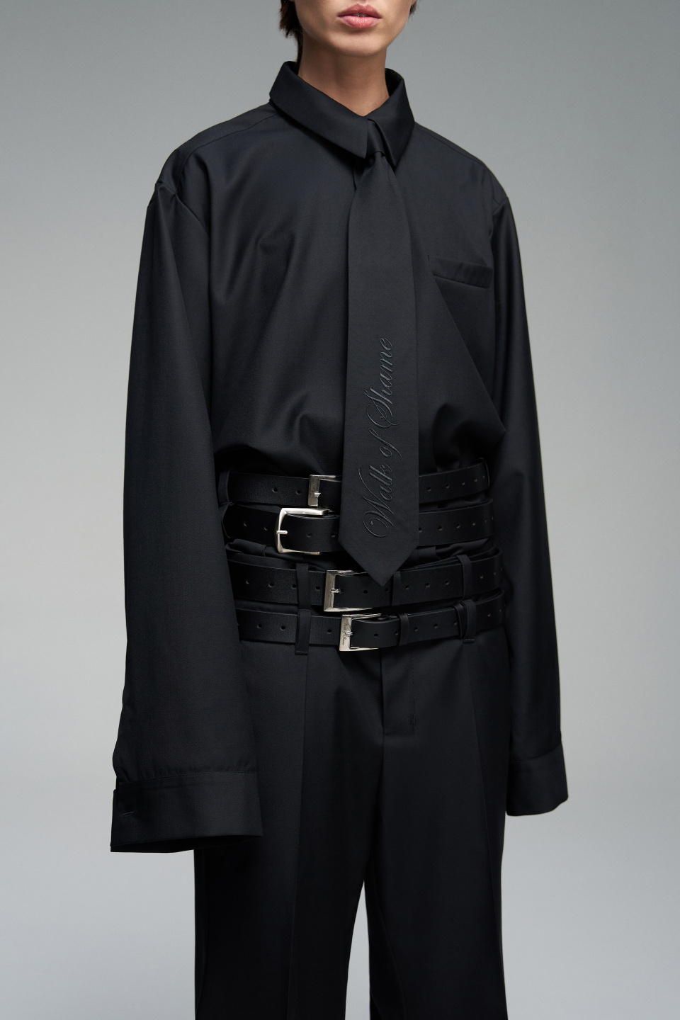 Рубашка с двойным рядом шлевок, фото 4