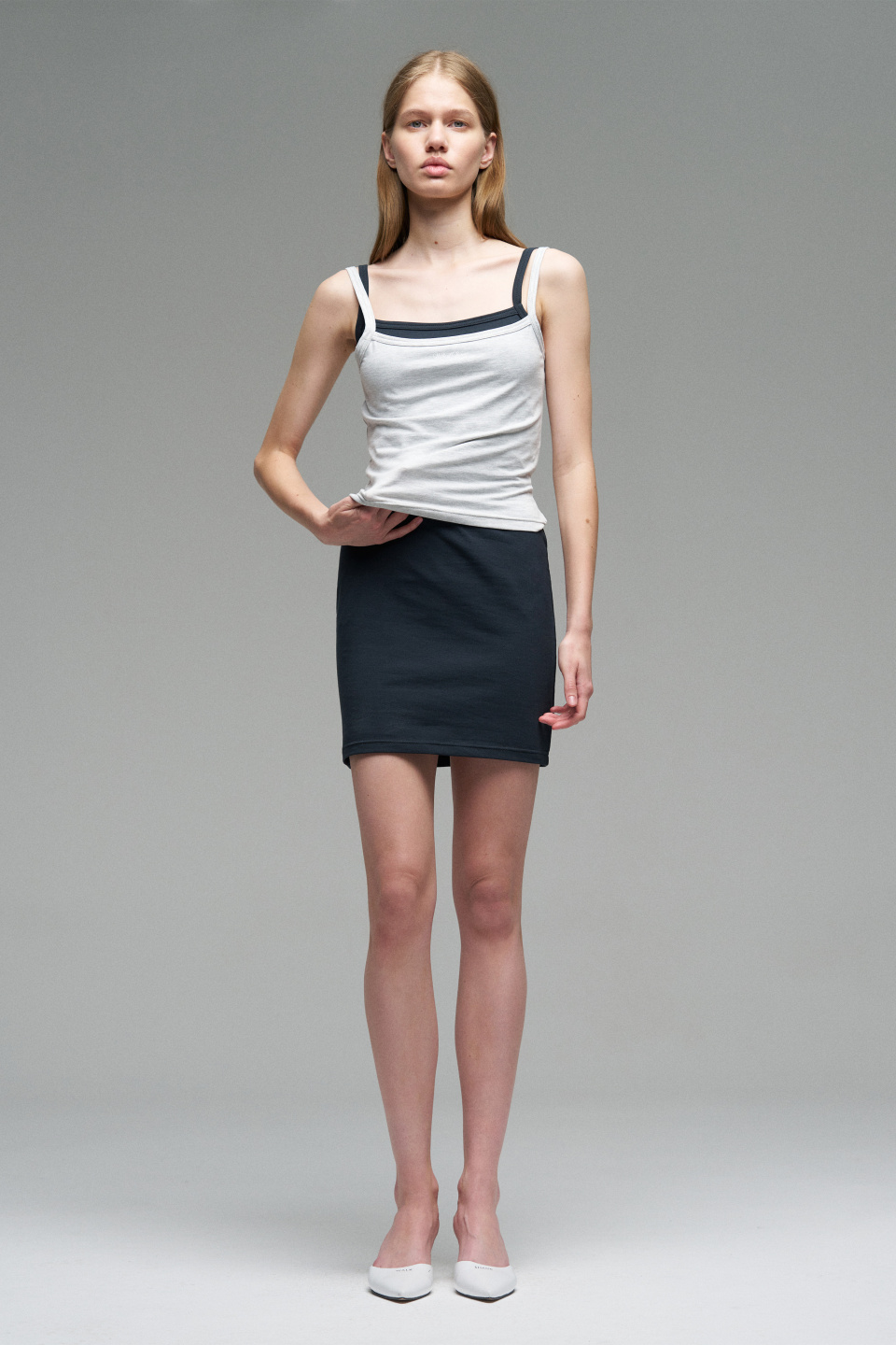 Трикотажное платье мини, фото 4